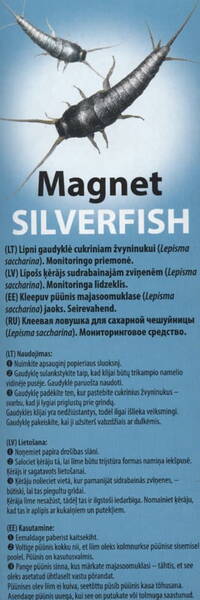 Magnet Silverfish"